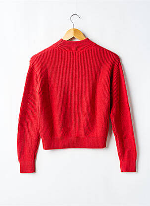 Pull resserrée sur le bas manches longues rouge GARCIA fille