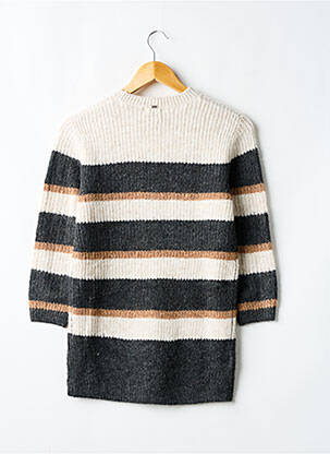 Robe pull manches longues manches longues beige MAYORAL fille