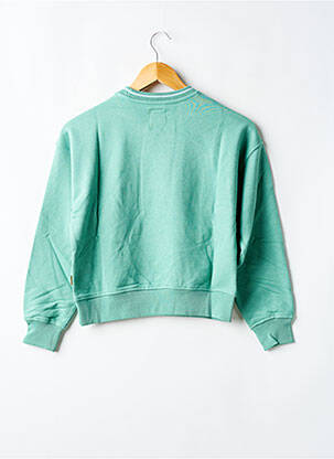 Sweat-shirt broderie manches longues bleu GARCIA fille