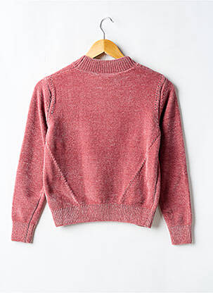 Pull resserrée sur le bas manches longues rose GARCIA fille