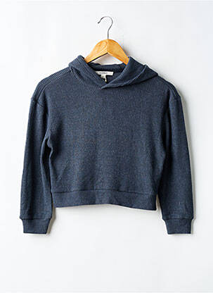 Pull coupe droite manches longues gris GARCIA fille