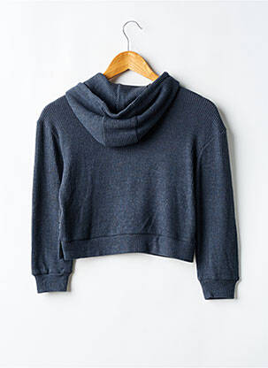 Pull coupe droite manches longues gris GARCIA fille