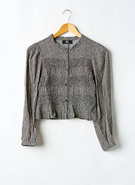 Blouse manches longues manches longues noir LE TEMPS DES CERISES fille