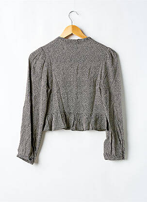 Blouse coupe fluide manches longues noir LE TEMPS DES CERISES fille