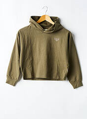 Sweat-shirt à capuche vert GARCIA pour fille seconde vue