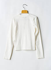 T-shirt blanc GARCIA pour fille seconde vue