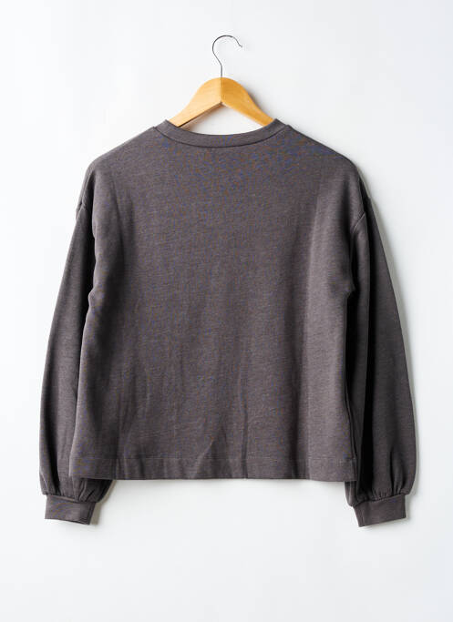 Sweat-shirt manches longues manches longues gris MAYORAL fille