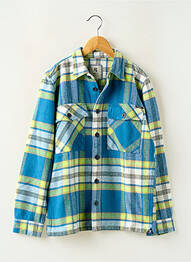 Chemise manches longues coupe droite bleu GARCIA garcon