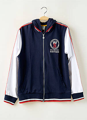 Veste casual poches bleu BOBOLI garçon
