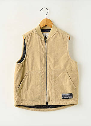 Veste casual coupe droite beige GARCIA garçon