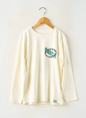 T-shirt manches longues manches longues beige GARCIA garçon