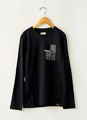 T-shirt manches longues manches longues noir GARCIA garçon