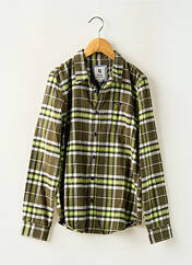 Chemise manches longues vert GARCIA pour garçon seconde vue