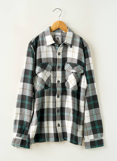 Chemise manches longues coupe droite noir GARCIA garcon
