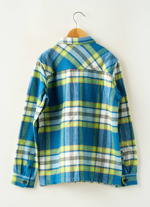 Chemise manches longues coupe droite bleu GARCIA garcon