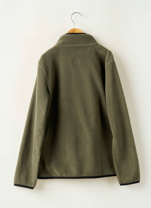 Polaire coupe droite vert GARCIA garcon