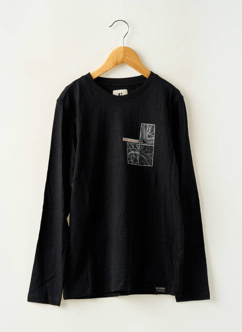 T-shirt noir GARCIA pour garçon