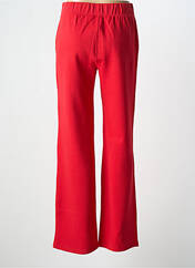 Pantalon droit rouge YEST pour femme seconde vue