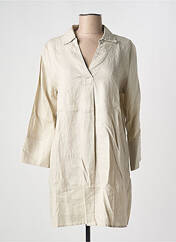 Robe courte beige YEST pour femme seconde vue