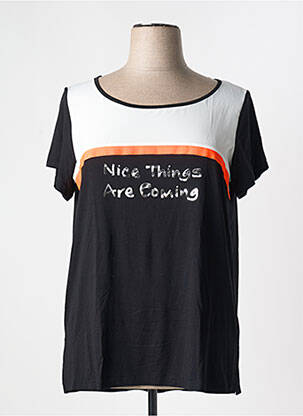 T-shirt noir AN II VITO pour femme