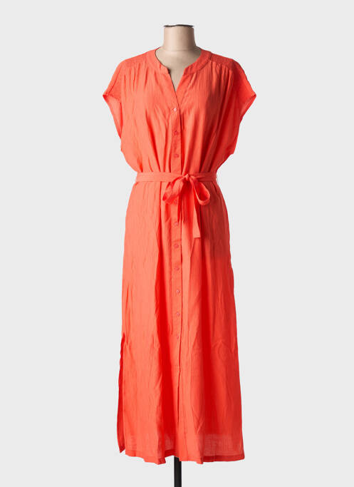 Robe longue orange YEST pour femme