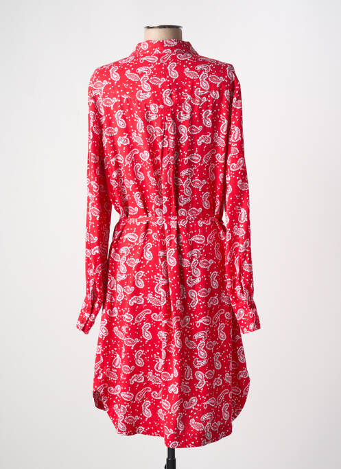 Robe mi-longue rouge YEST pour femme