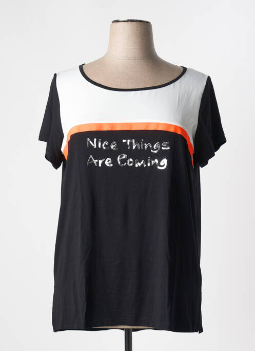 T-shirt noir AN II VITO pour femme