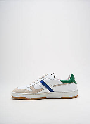 Baskets semelle amovible bout rond blanc REDSKINS homme