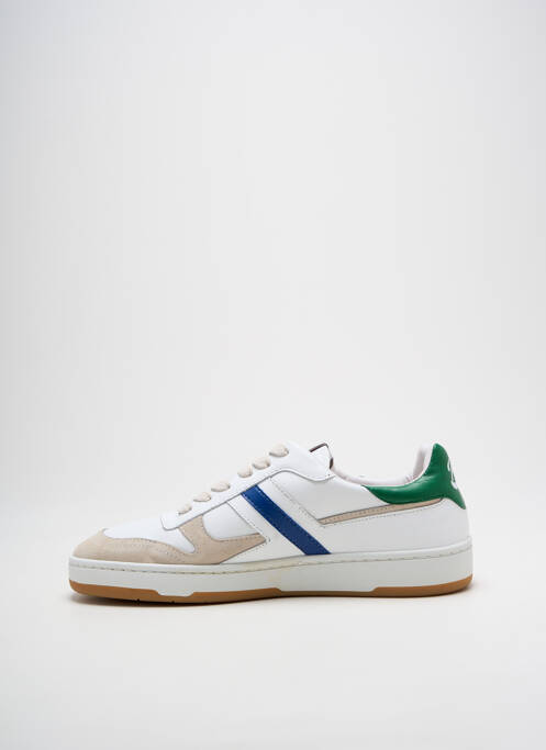 Baskets semelle amovible bout rond blanc REDSKINS homme