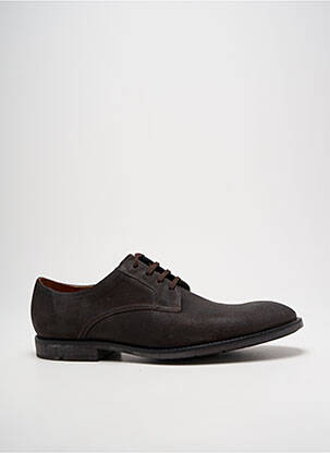 Derbies type de semelle amortissante talon bas marron CLARKS homme