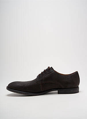 Derbies type de semelle amortissante talon bas marron CLARKS homme