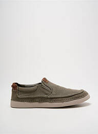 Slip ons bout rond bout rond vert CLARKS homme