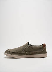 Slip ons vert CLARKS pour homme seconde vue