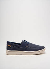 Slip ons bout rond bout rond bleu CLARKS homme