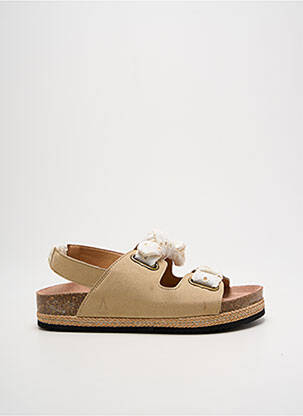 Sandales/nu pieds bout ouvert talon plat jusqu'à 3cm beige ARMISTICE femme