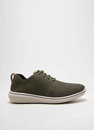 Baskets bout rond bout rond vert CLARKS homme