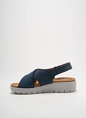 Sandales/Nu pieds bleu CLARKS pour femme seconde vue