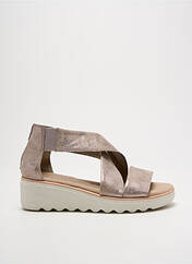 Sandales/Nu pieds argent CLARKS pour femme seconde vue