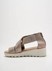 Sandales/Nu pieds argent CLARKS pour femme seconde vue