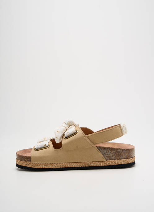 Sandales/nu pieds bout ouvert talon plat jusqu'à 3cm beige ARMISTICE femme