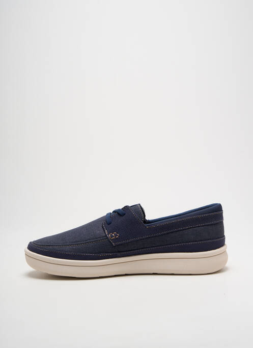 Slip ons bleu CLARKS homme