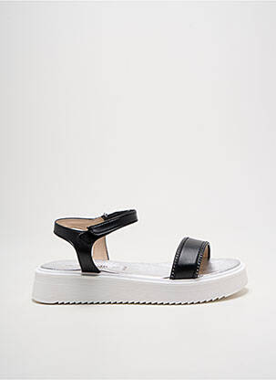 Sandales/nu pieds bout ouvert talon plat jusqu'à 3cm noir MORELLI femme