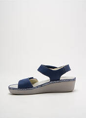 Sandales/Nu pieds bleu FLORANCE pour femme seconde vue