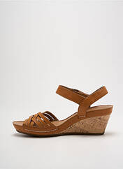 Sandales/Nu pieds marron CLARKS pour femme seconde vue