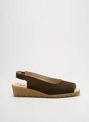 Sandales/Nu pieds vert HIRICA pour femme seconde vue