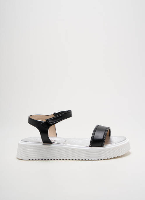 Sandales/nu pieds bout ouvert talon plat jusqu'à 3cm noir MORELLI femme