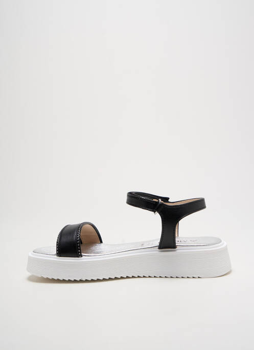 Sandales/nu pieds bout ouvert talon plat jusqu'à 3cm noir MORELLI femme
