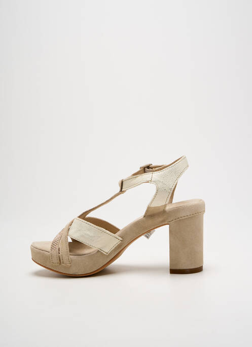 Sandales/Nu pieds beige KHRIO femme