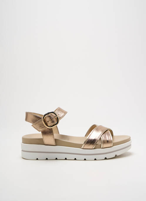 Sandales/Nu pieds or NERO GIARDINI pour femme