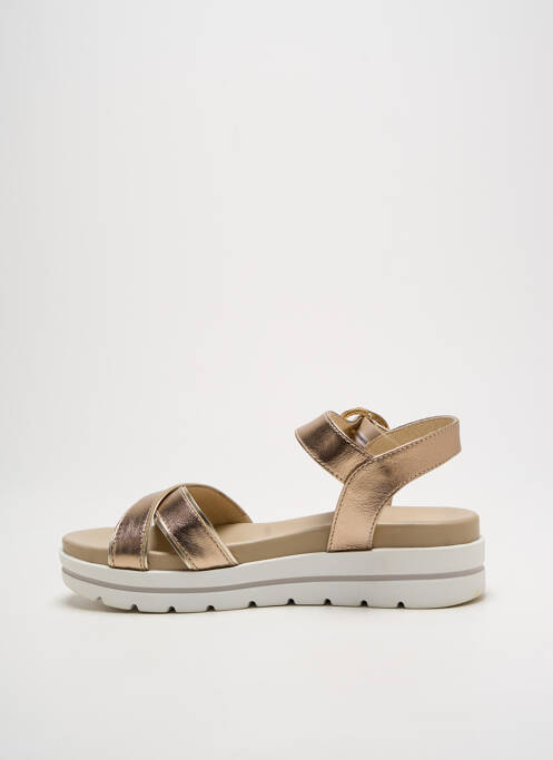 Sandales/Nu pieds or NERO GIARDINI femme